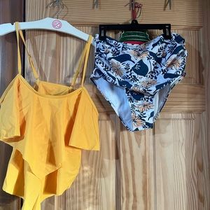 Very cute swimsuit bought off Amazon brand new